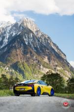 BMW i8 on Vossen Wheels (VPS-305T) 2016 года
